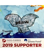 Dana Farber Cancer Institute Magnet Jimmy Fund Supporter 2019 Whale Beli... - $27.34 CAD