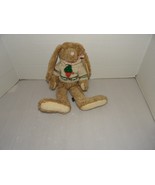 Boyds JB Bean Series 14&quot; Plush Bunny Rabbit-Knit Sweater-W/Tags - $9.95