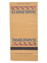 Annie’s Santa Fe New Mexico Restaurant Dining Cafe Matchbook Cover Matchbox - £3.98 GBP