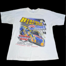 Vintage UAW-GM 500 Nascar Racing Tee Shirt XL Heating Up The Night Doubl... - $19.99