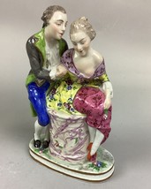 Beautiful Porcelain German Figurine Of A Couple In Love - 8 1/2” - £15.24 GBP