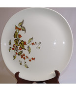 Vintage Crooksville Iva Lure Bittersweet Serving Large Plate Round And C... - £4.69 GBP