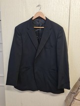 Marks And Spencer Autograph Mens Black Suit Jacket Chest 46S&quot; Express Shipping - £23.30 GBP