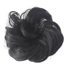 Taelyn Natural Black Fluffy Tousled Hair pieces for Daily &amp; Occasions - $11.79
