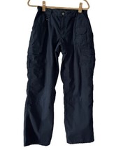 511 Tactical Pants Women&#39;s 28 x 30 Navy Blue Taclite Pro Ripstop Cargo 64360 - £19.37 GBP