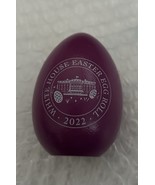 EASTER 2022 BIDEN WHITE HOUSE PURPLE EGG Signed JOE JILL DEMOCRAT WOOD O... - $55.00