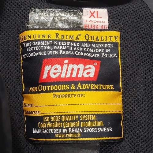 Reima TEC Wpr+Br Warrior Blue Motorsports Jacket w/ Zip-Out Liner Women's Sz XL Item image 10