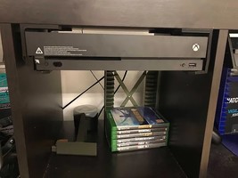 Microsoft Xbox One X Under Shelf Desk Mount Media Center Mountable Display Stand - £25.53 GBP