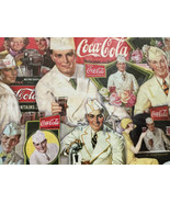 New Coca-Cola At The Soda Fountain 550 Piece Jigsaw Puzzle 16x20 Made in... - $16.83