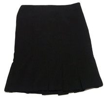 AB Studio Women&#39;s Classy Skirt ~ Sz 10 ~ Lined ~ Knee Length ~ Black - £10.65 GBP
