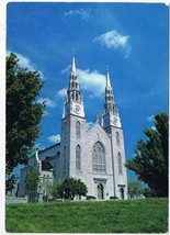 Ontario Postcard Ottawa Notre Dame Cathedral Promenade Sussex Drive - £1.71 GBP