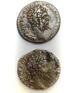 Lot of 2 Silver Deniers Septimius Severe 193-211 AD J.-C. Romain Rare-
s... - $544.05 CAD
