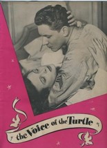 The Voice of the Turtle  Souvenir Program 1940&#39;s Crawford Ryder Walter - £18.66 GBP