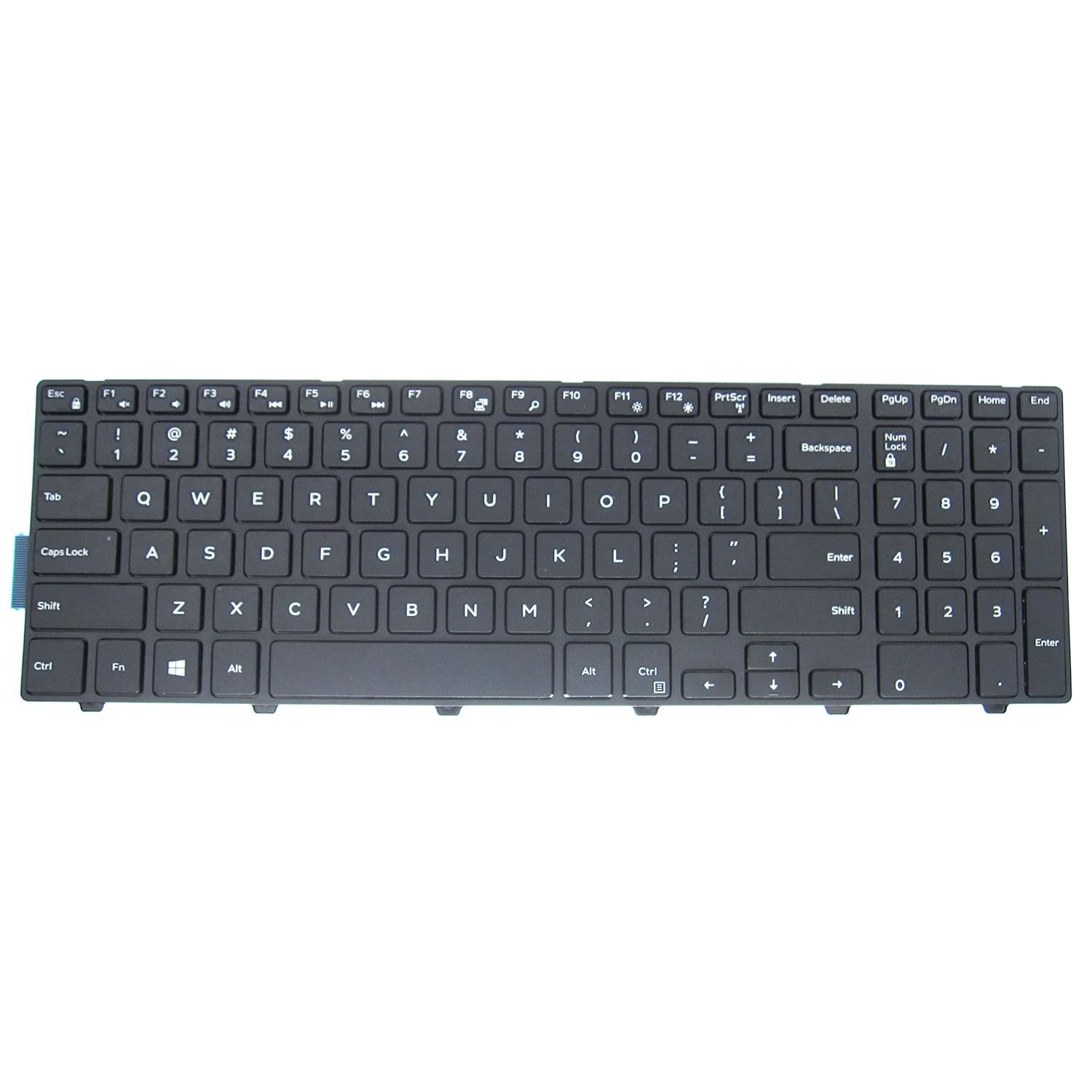 Replacement Non-Backlit Keyboard For Dell Inspiron 15 3542 3543 3551 3552 5542 5 - £23.48 GBP