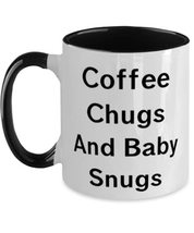 Fancy Mum Two Tone 11oz Mug, Coffee Chugs And Baby Snugs, Present For Mom, Usefu - £15.59 GBP