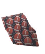 Vintage 1996 Ralph Marlin Son Of Just Balls Football Sports Novelty Necktie - $14.55