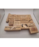 Lot Of 15 Stamps Stampin&#39; Up, Stampabilities - $9.00