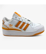 Adidas Forum Bold Stripes Cloud White Orange Womens Athletic Sneaker - $69.95