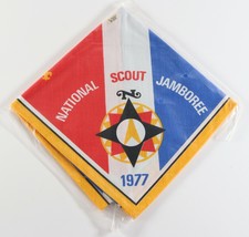 Vintage NOS 1977 National Scout Jamboree Boy Scouts of America BSA Neckerchief - £21.02 GBP