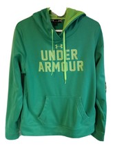 Mens Under Armour LOGO Hoodie Size Medium M Green (Runs A Bit Small) - £78.92 GBP