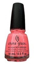China Glaze Nail Lacquer with Hardeners: Shocking Pink - £7.82 GBP