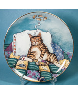 Danbury Mint Comical Cats Cat Nap Collector Plate F3496 Gary Patterson L... - $24.45 CAD