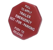 OEM MACK 25MY32P11 Push Pull Valve Red Trailer Emergency Knob.  - $285.56 MXN