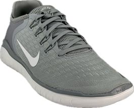 Nike Men&#39;s Free RN 2018 Wolf Grey White Running Shoes SZ7.5, 942836-003 - £61.70 GBP