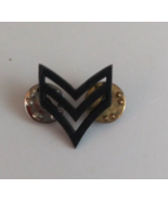 Vintage Black US Military Sergeant Lapel Hat Pin - €7,08 EUR