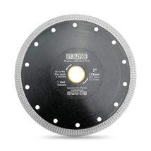 Dt-Diatool Diamond Tile Blade 7 Inch Diamond Turbo X Mesh Rim, 7/8&quot; Arbor - £20.80 GBP