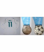 real madrid jersey 2017 2018 shirt bale ucl final + medal winner playera  - $169.91 CAD