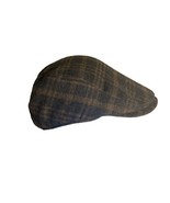 Stetson All American Flat Cap Hat Brown Cabbie Caddie Newsboy Golf  Size... - £11.66 GBP