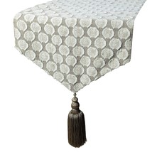 Lace Doilies - Beige Linen Decorative Table Runner - $52.75+