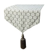 Lace Doilies - Beige Linen Decorative Table Runner - $52.75+
