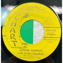 Junior Samples with Archie Campbell Sports Common Taters 45 Comedy Promo - £6.00 GBP