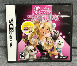 Barbie: Groom and Glam Pups (Nintendo DS, 2010) Complete Game - £4.71 GBP