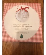 Child to Cherish Marshmallow Clay Handprint Christmas Ornament Kit Ships... - $17.80