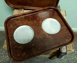 Bakelite TRAY Rare Vintage Antique USSR catering Salver Original Trays W... - $68.51