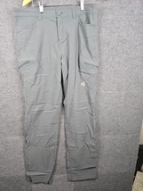 Eddie Bauer  Nylon Hiking Mountaineering Pants Womens Size T12 12 Tall gray - £13.87 GBP