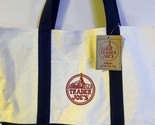 Trader Joe&#39;s Reusable Canvas New Eco Tote Bag (Heavy Duty Grocery Bags) ... - £11.73 GBP