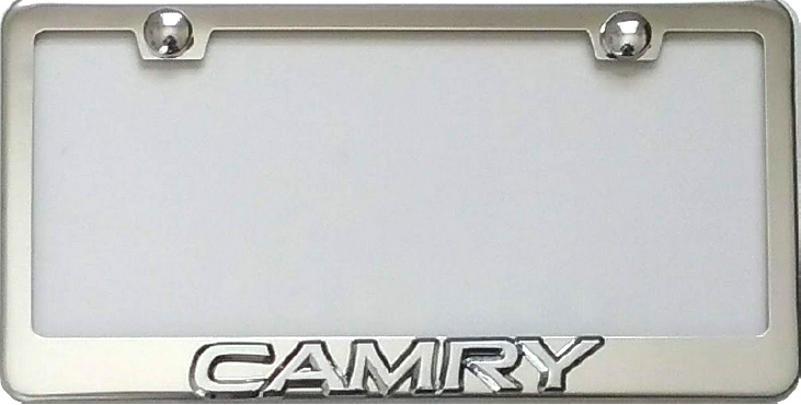 TOYOTA CAMRY 3d  Stainless Steel  Frame - $25.00