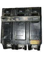 General Electric 3 Pole 100a 240v Bolt-in Circuit Breaker. Type THQB32100. - $38.94 CAD