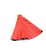 Fits 1997-2004 Corvette C5 Real Leather Manual Shift Boot Torch Red (Ski... - $28.99