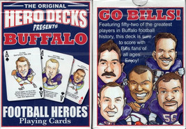 Buffalo Football Heroes Playing Cards - $15.83