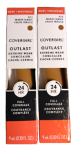 Cover Girl OUTLAST Extreme Wear Concealer Warm Tawny 872 NEW Lot of 2 - $14.27