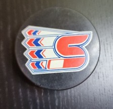 VTG Full Size Puck Spokane Chiefs Official WHL All Star Game Spokane Arena 1997 - £38.93 GBP