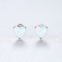 Heart Of Hearts Opal Opal Stud Earrings Girl - $22.00