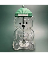 20oz Bear-Shaped Starbucks Drinking Cup With Beanie Lid And Straw - $43.39
