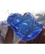 Andara crystal - monatomic andara glass - luminescent blue  - I06 - 430 ... - $71.28