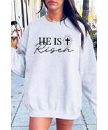 He Is Risen Graphic Plus Sweatshirt - $77.24 CAD